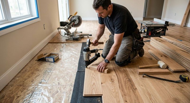 Hardwood Floor Installation in Flagler County, FL