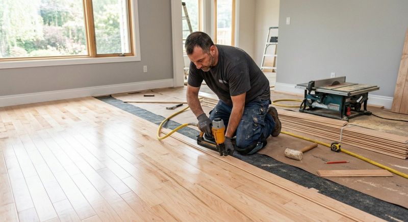 Maple Flooring Installation in Bunnell, FL
