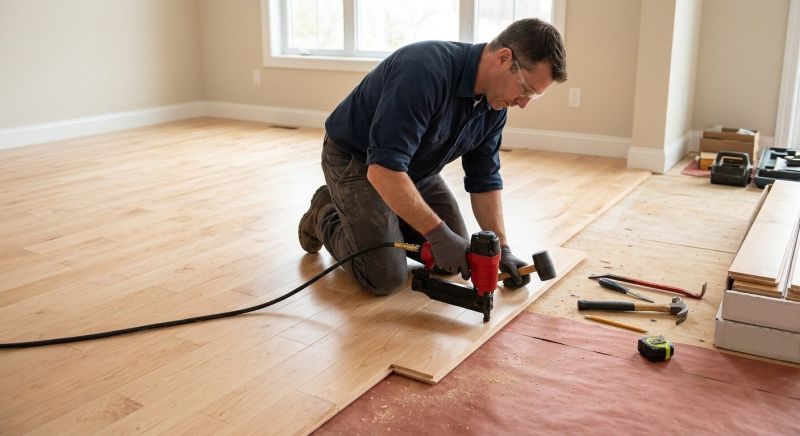 Maple Flooring Installation in Ormond Beach, FL