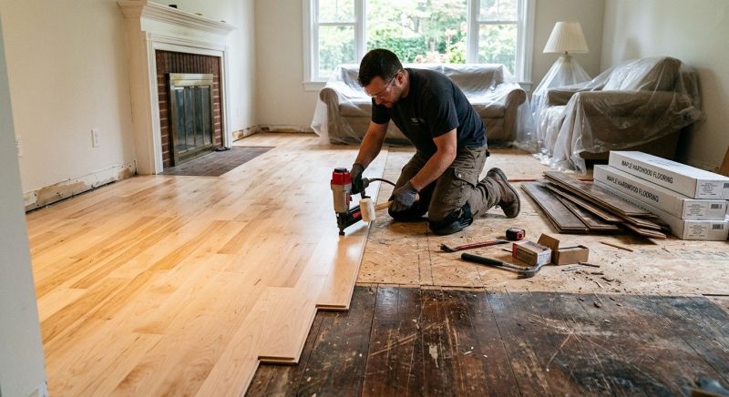 Maple Flooring Installation in Palm Coast, FL