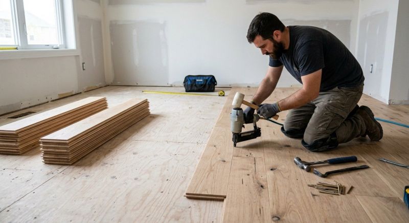 Oak Floor Installation in Bunnell, FL