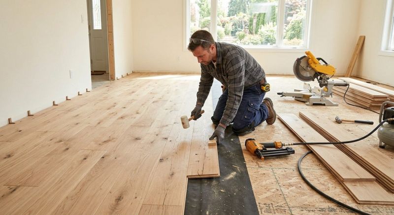Oak Floor Installation in De Leon Springs, FL