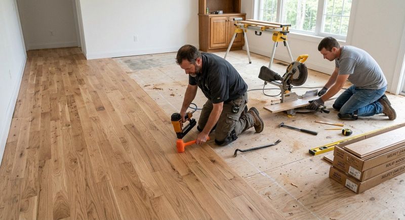 Oak Floor Installation in De Leon Springs, FL