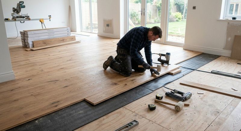 Oak Floor Installation in Deland, FL