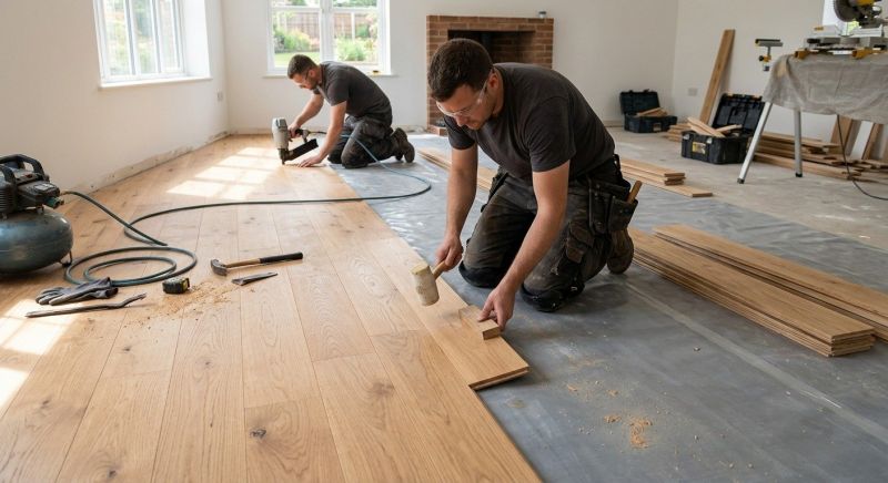 Oak Floor Installation in Port Orange, FL