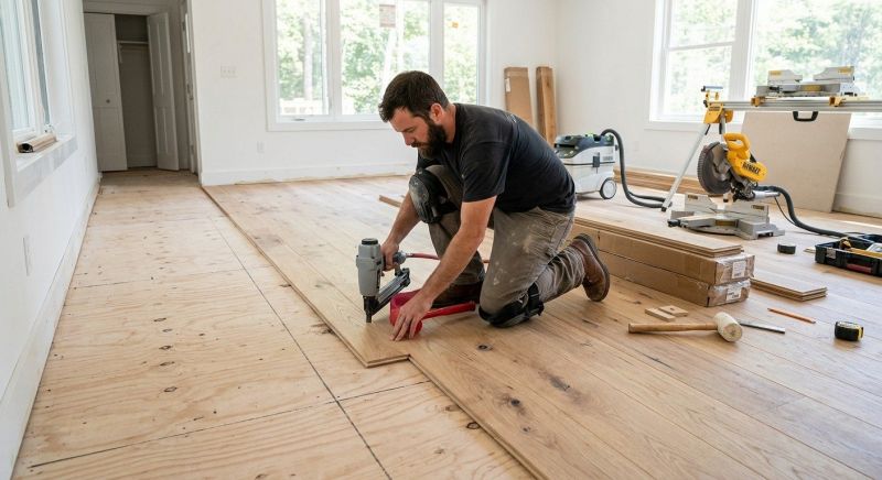 Oak Floor Installation in Port Orange, FL