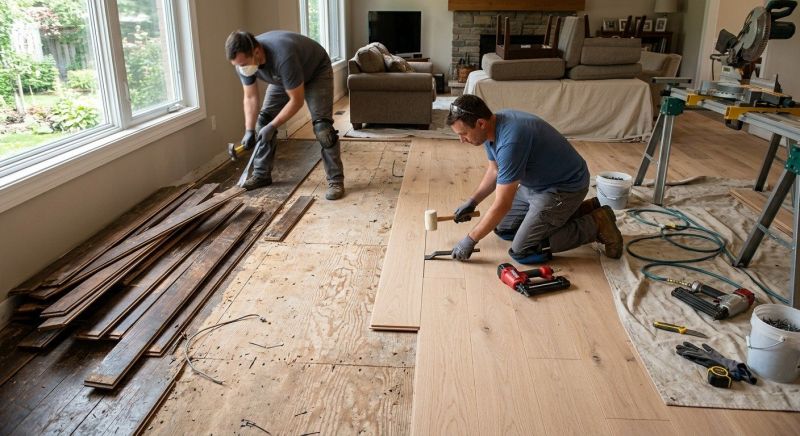 Oak Floor Replacement in Volusia County, FL