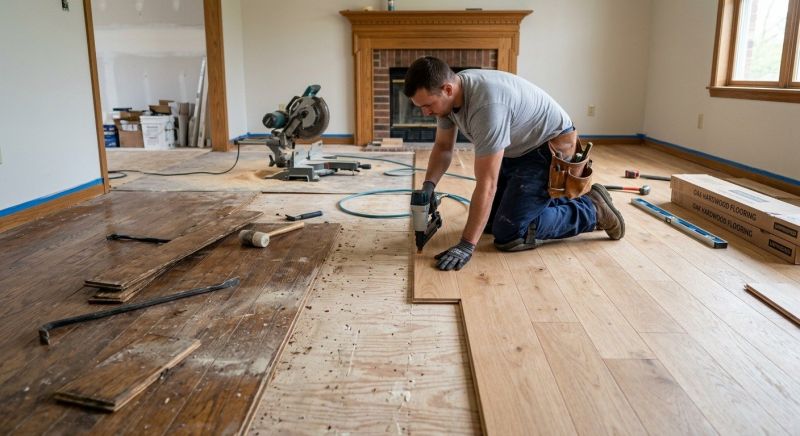 Oak Floor Replacement in Volusia County, FL