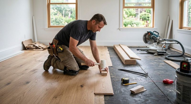 Plank Floor Installation in Volusia County, FL