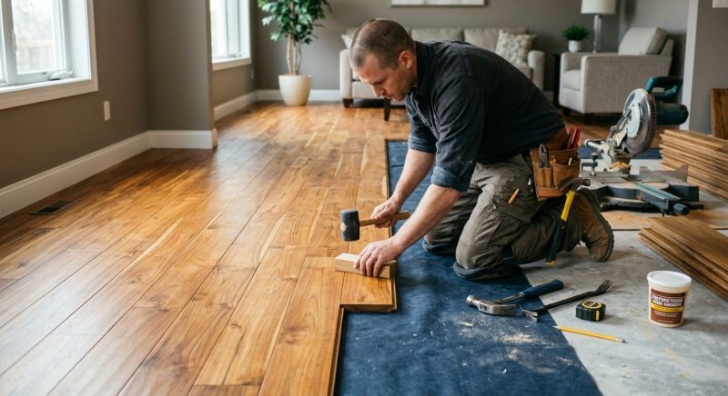 Teak Flooring Installation in Volusia County, FL