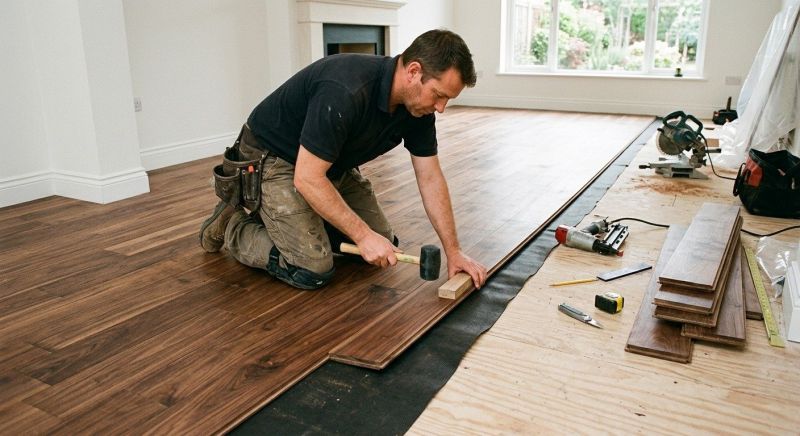 Walnut Flooring Installation in Volusia County, FL
