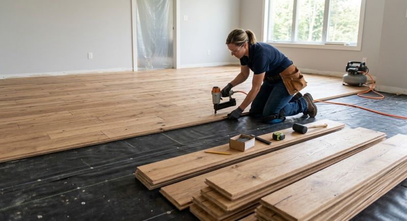 Walnut Flooring Installation in Volusia County, FL